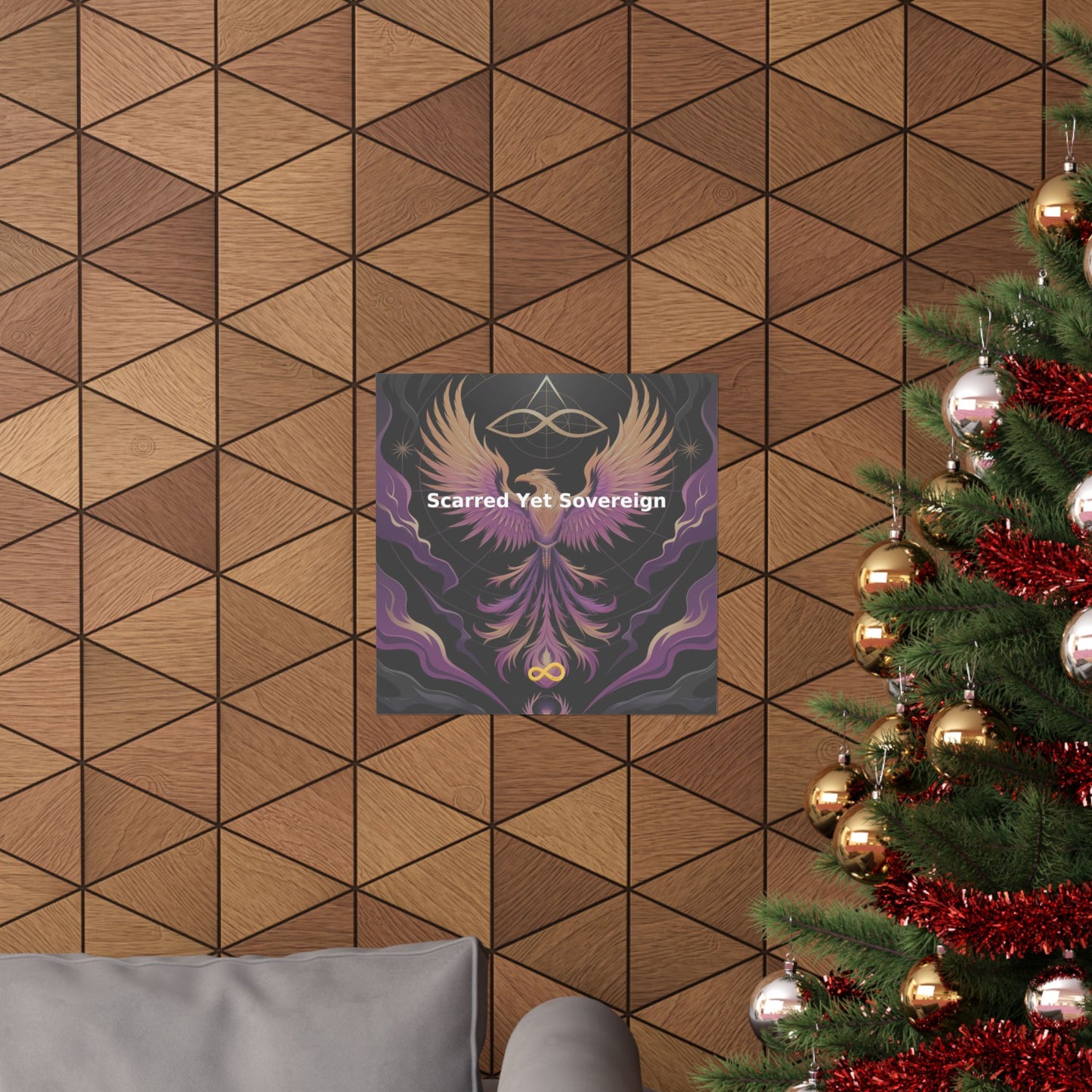 Scarred Yet Sovereign - Matte Vertical Posters