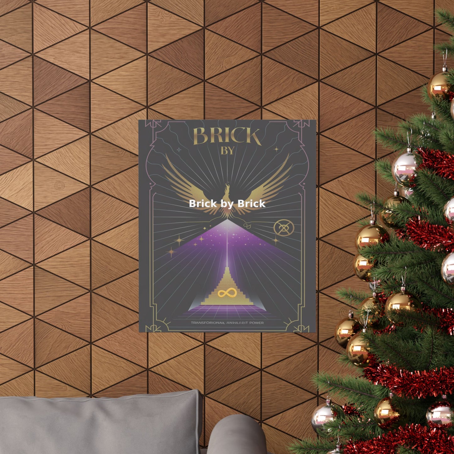 Brick by Brick - Matte Vertical Posters