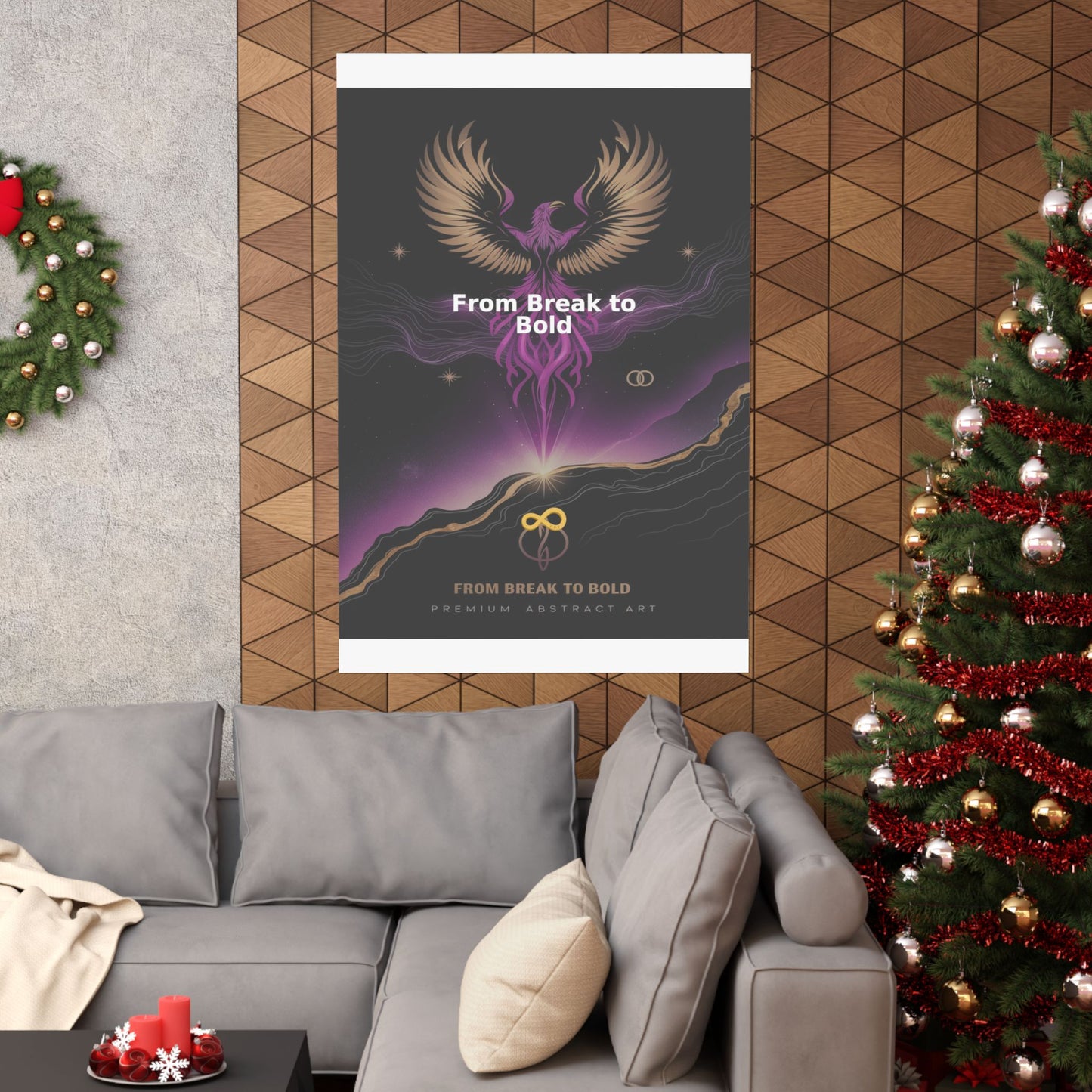 From Break to Bold - Matte Vertical Posters