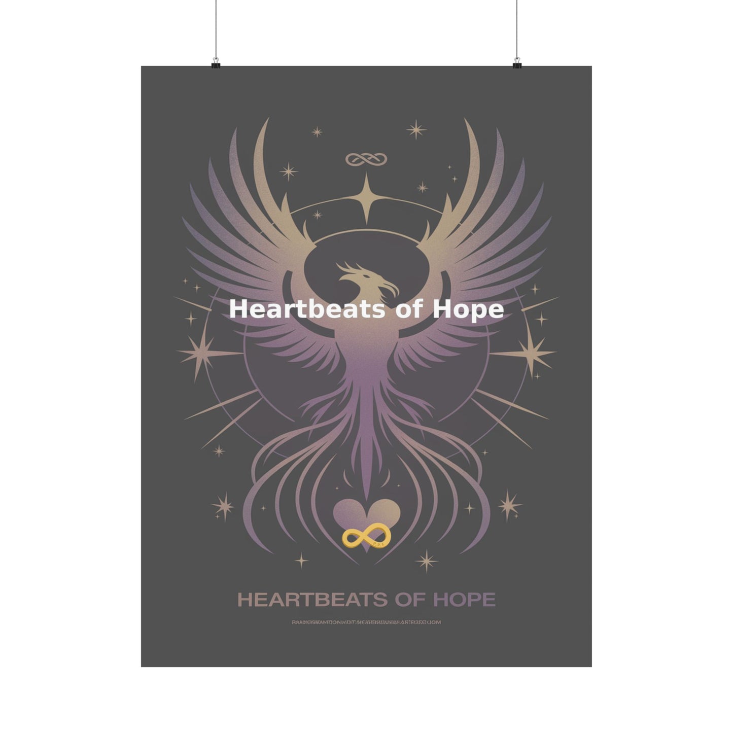 Heartbeats of Hope - Matte Vertical Posters