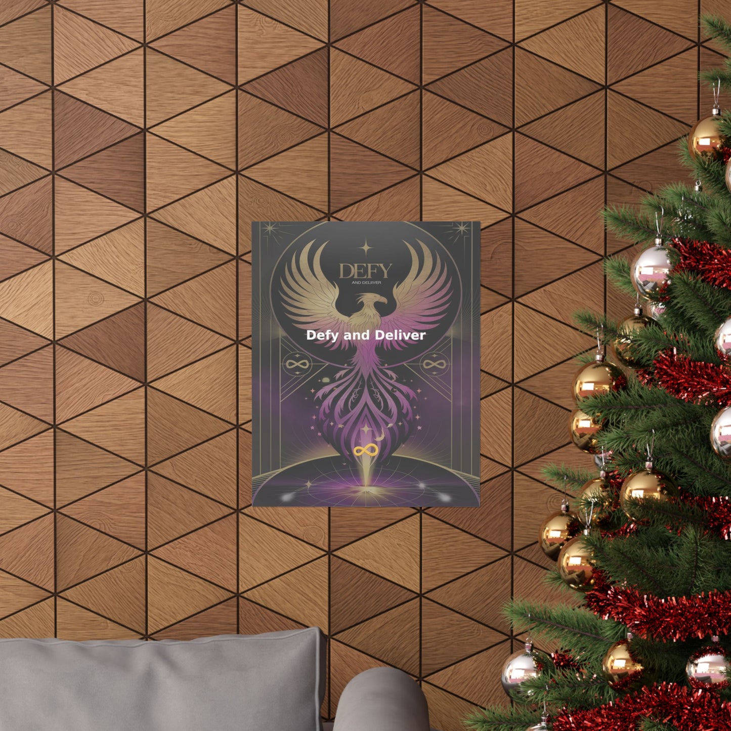 Defy and Deliver - Matte Vertical Posters