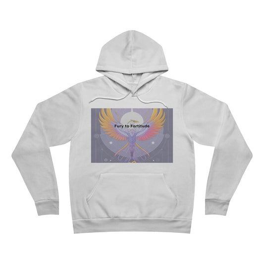 Fury to Fortitude - Unisex Sponge Fleece Pullover Hoodie