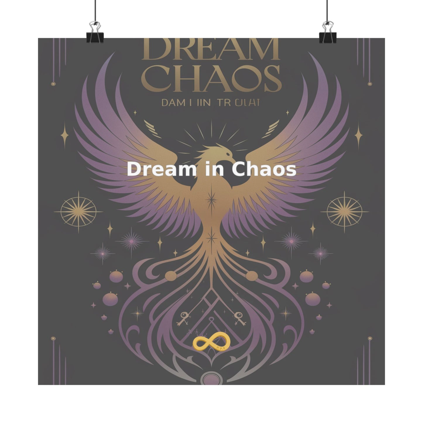 Dream in Chaos - Matte Vertical Posters