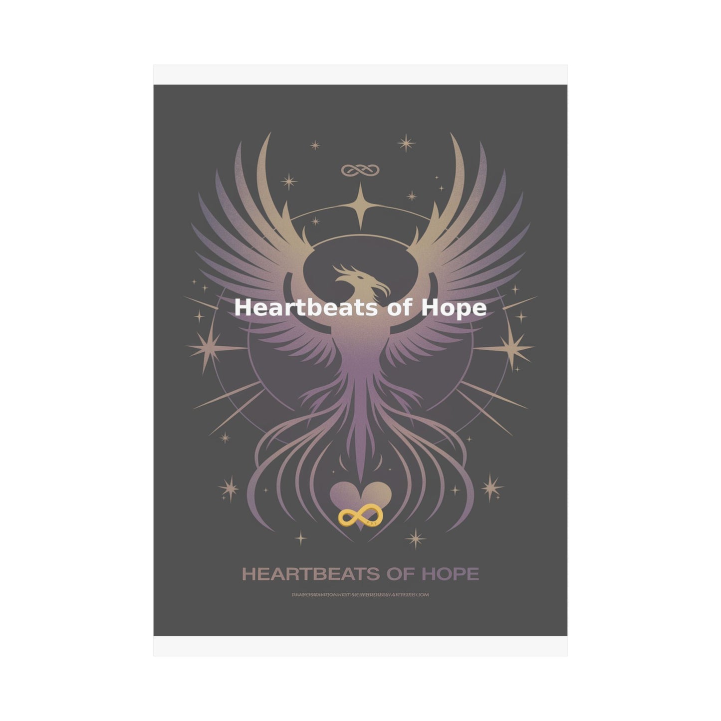 Heartbeats of Hope - Matte Vertical Posters