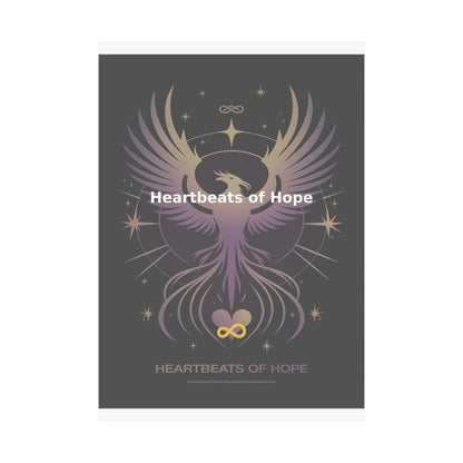 Heartbeats of Hope - Matte Vertical Posters