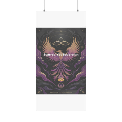 Scarred Yet Sovereign - Matte Vertical Posters