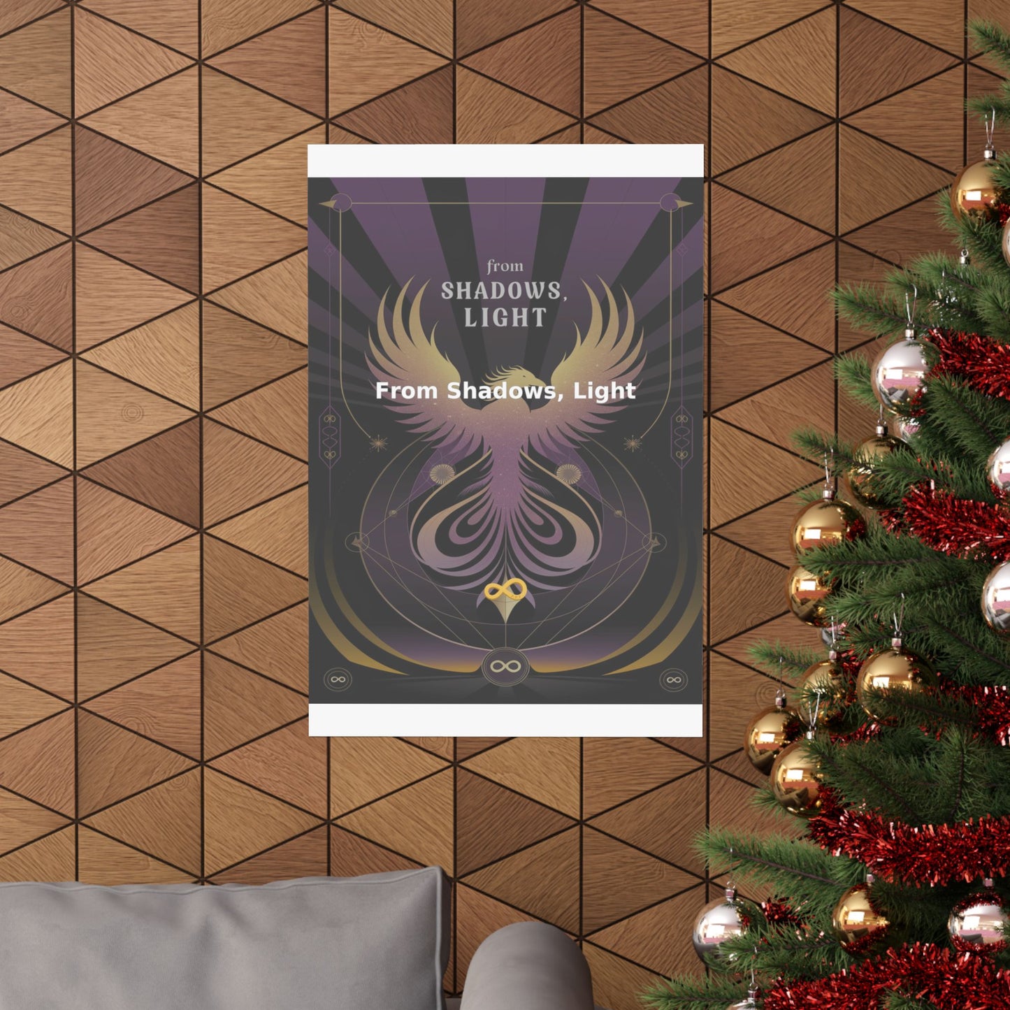 From Shadows, Light - Matte Vertical Posters