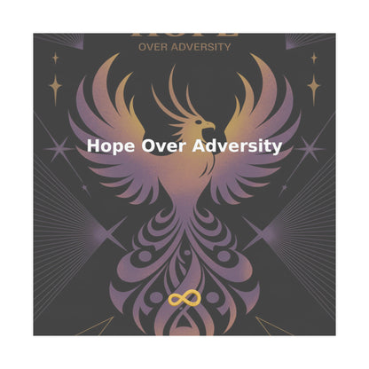 Hope Over Adversity - Matte Vertical Posters