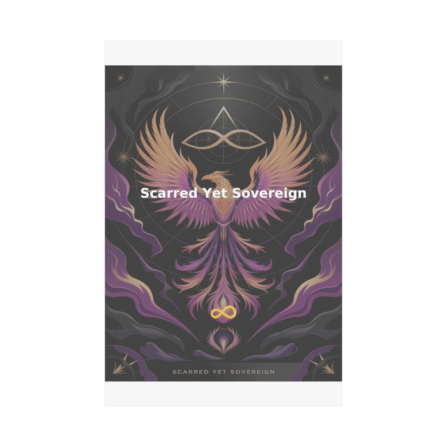 Scarred Yet Sovereign - Matte Vertical Posters