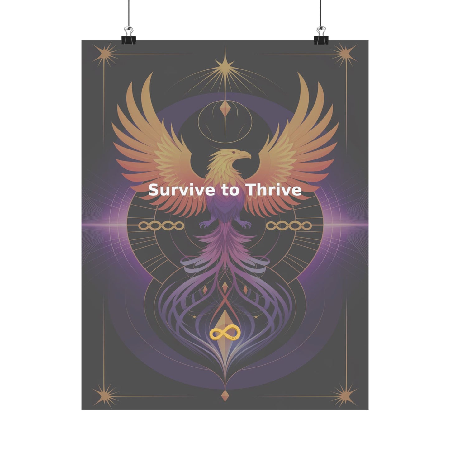 Survive to Thrive - Matte Vertical Posters
