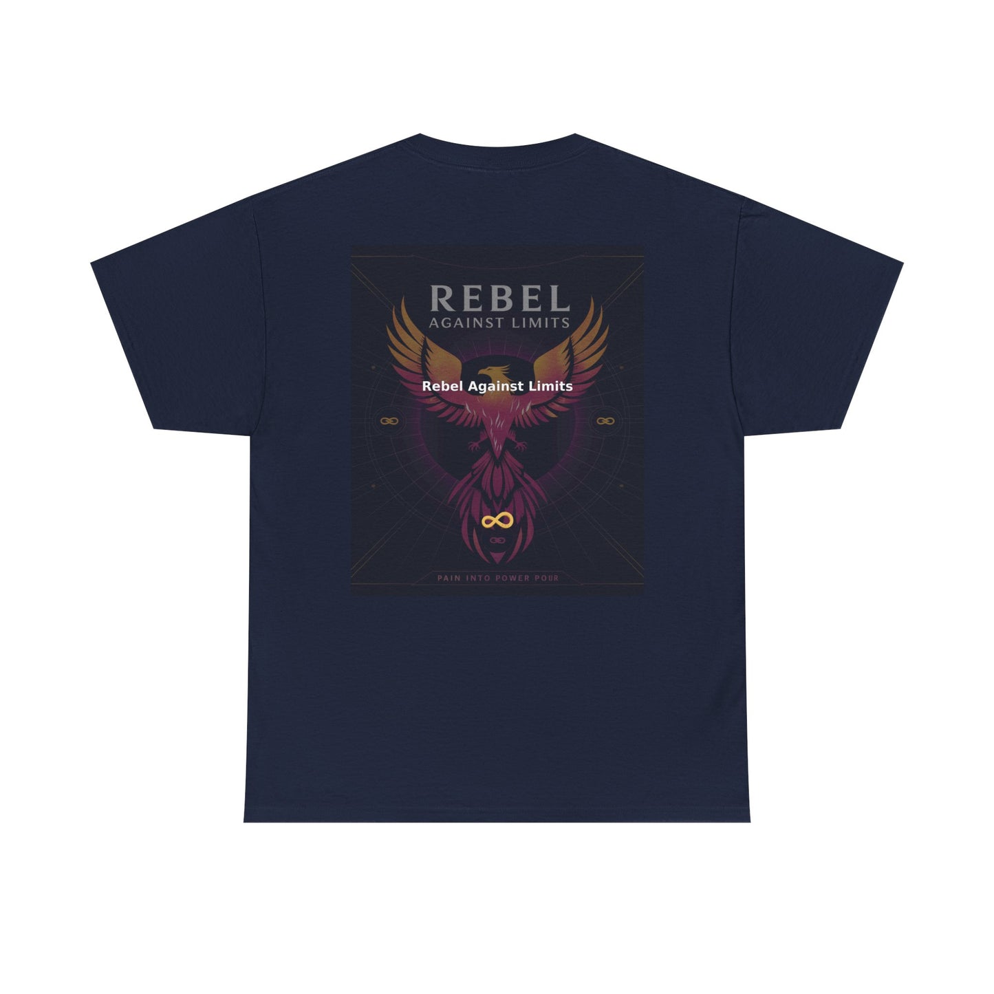 Rebel Against Limits - Unisex Heavy Cotton Tee
