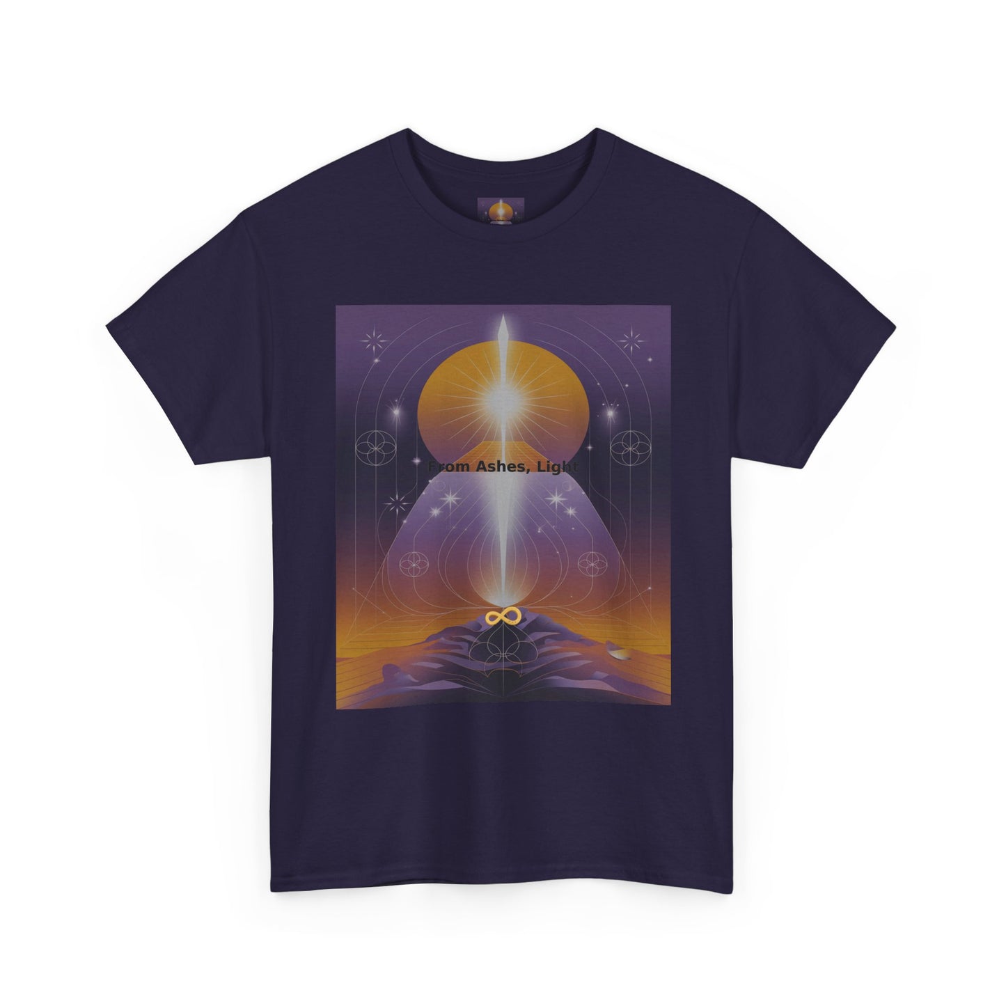 From Ashes, Light - Unisex Heavy Cotton Tee