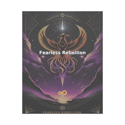Fearless Rebellion - Matte Vertical Posters