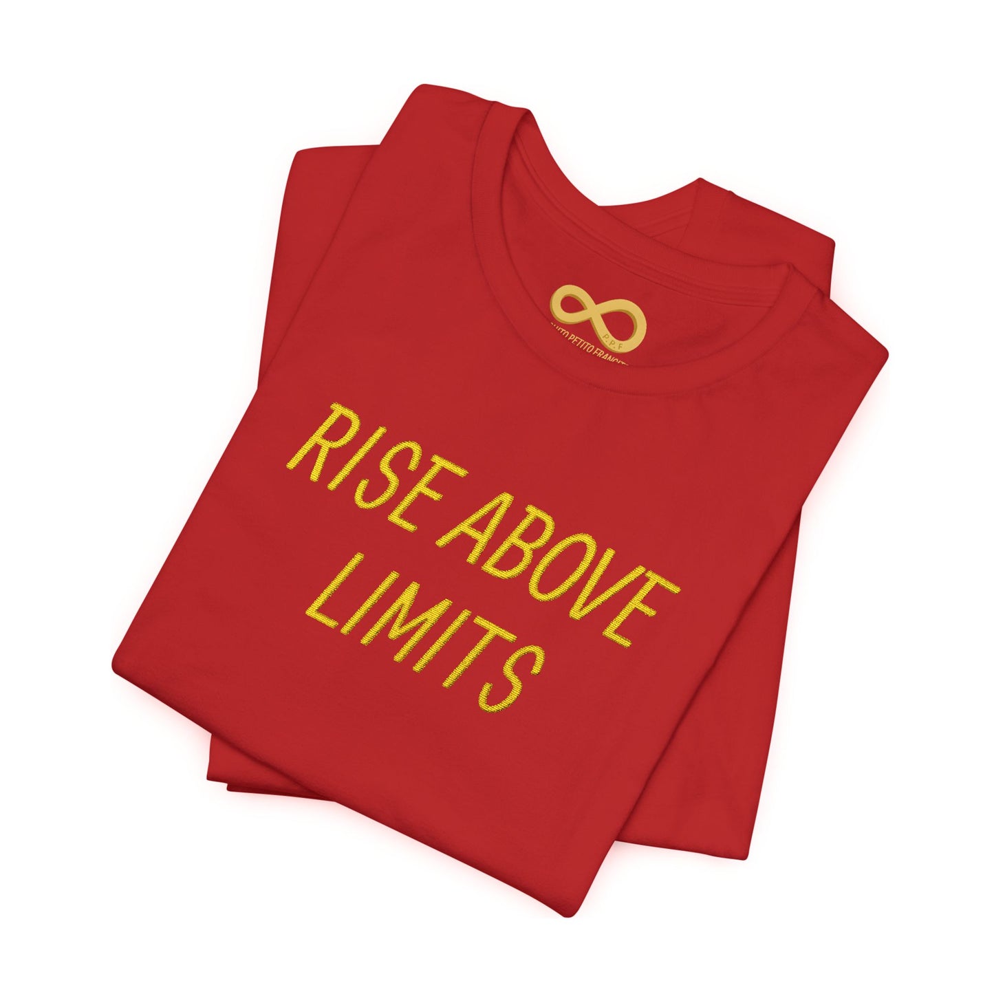 Motivational Quote Tee: Rise Above Limits, Unisex T-Shirt, Inspirational Shirt, Fitness Wear, Gift for Dreamers