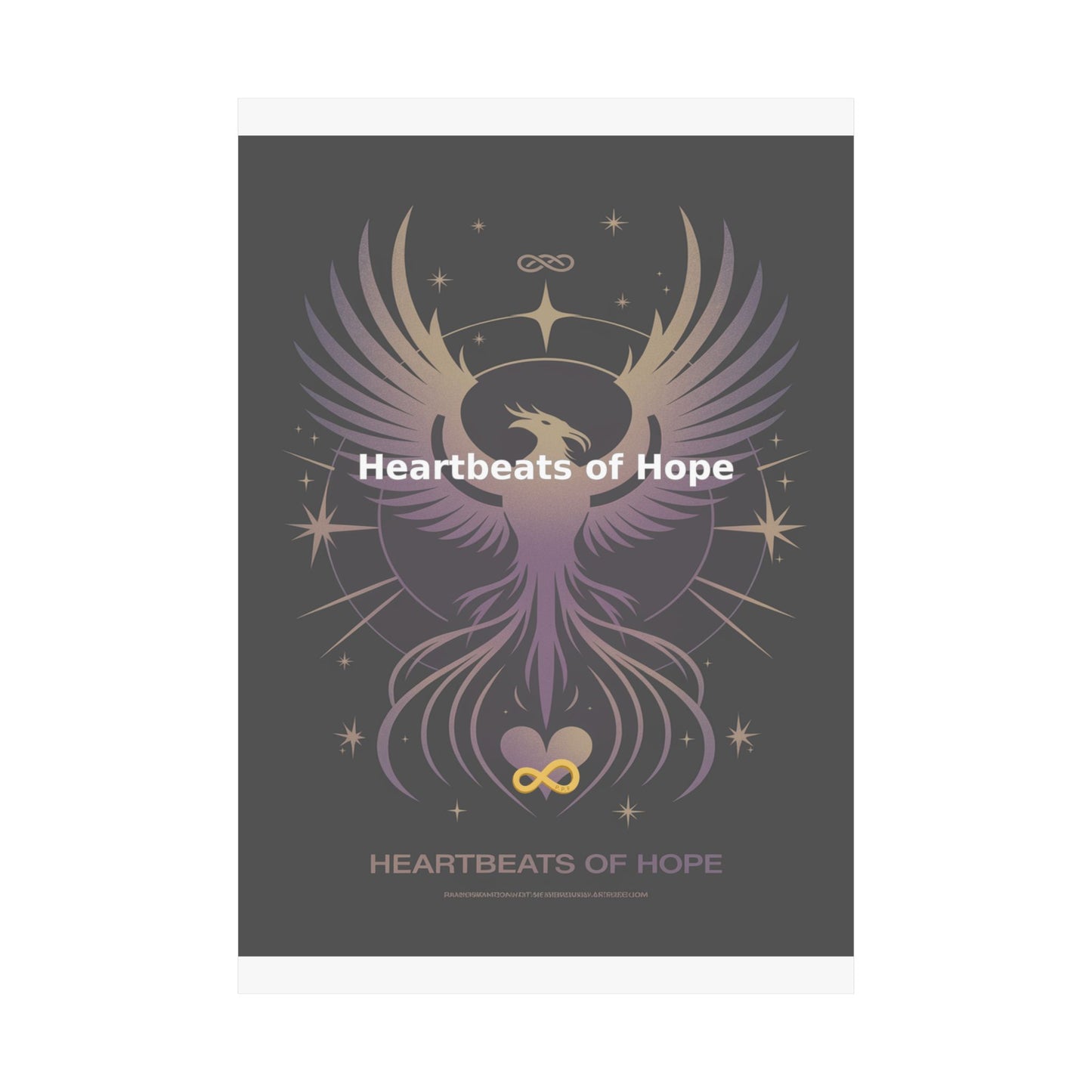 Heartbeats of Hope - Matte Vertical Posters