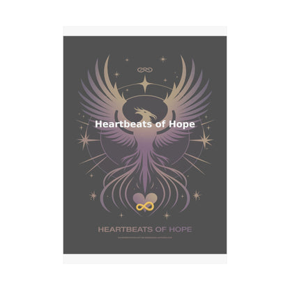 Heartbeats of Hope - Matte Vertical Posters