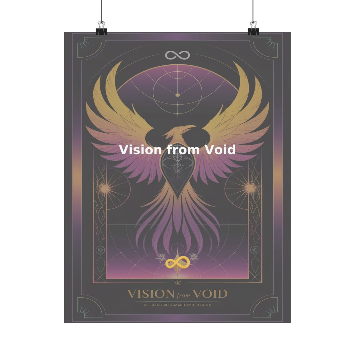 Vision from Void - Matte Vertical Posters