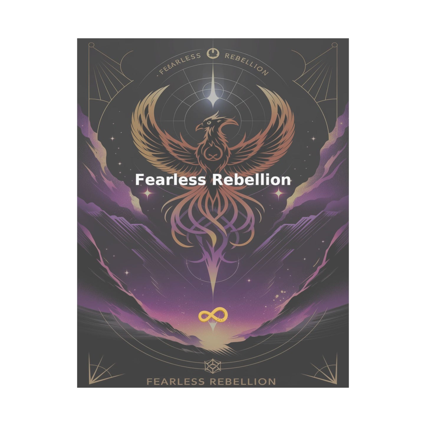 Fearless Rebellion - Matte Vertical Posters