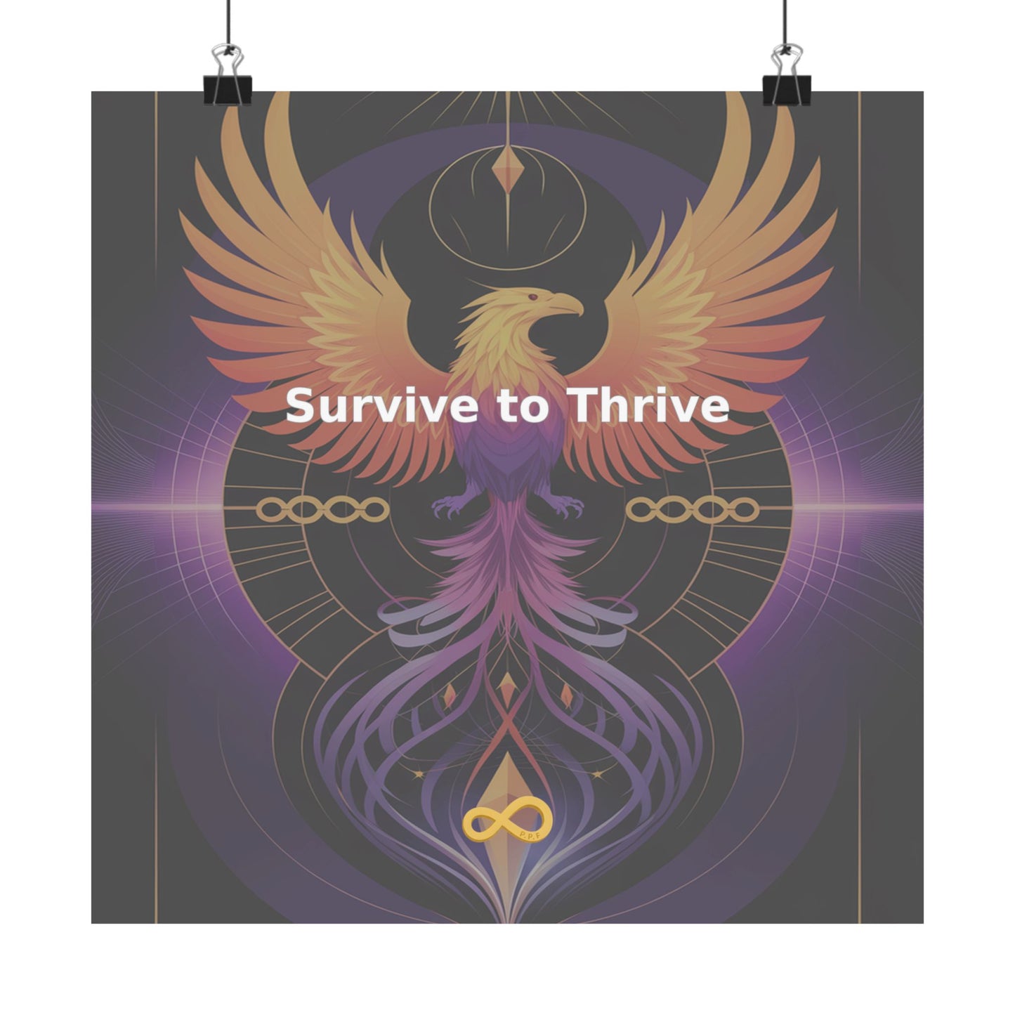 Survive to Thrive - Matte Vertical Posters