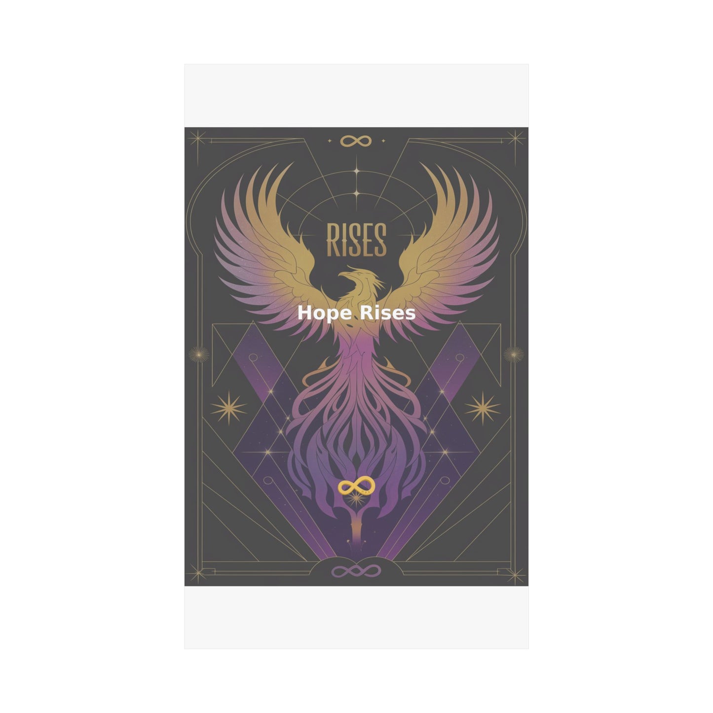 Hope Rises - Matte Vertical Posters