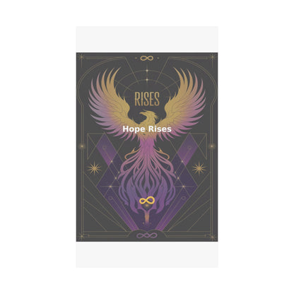 Hope Rises - Matte Vertical Posters