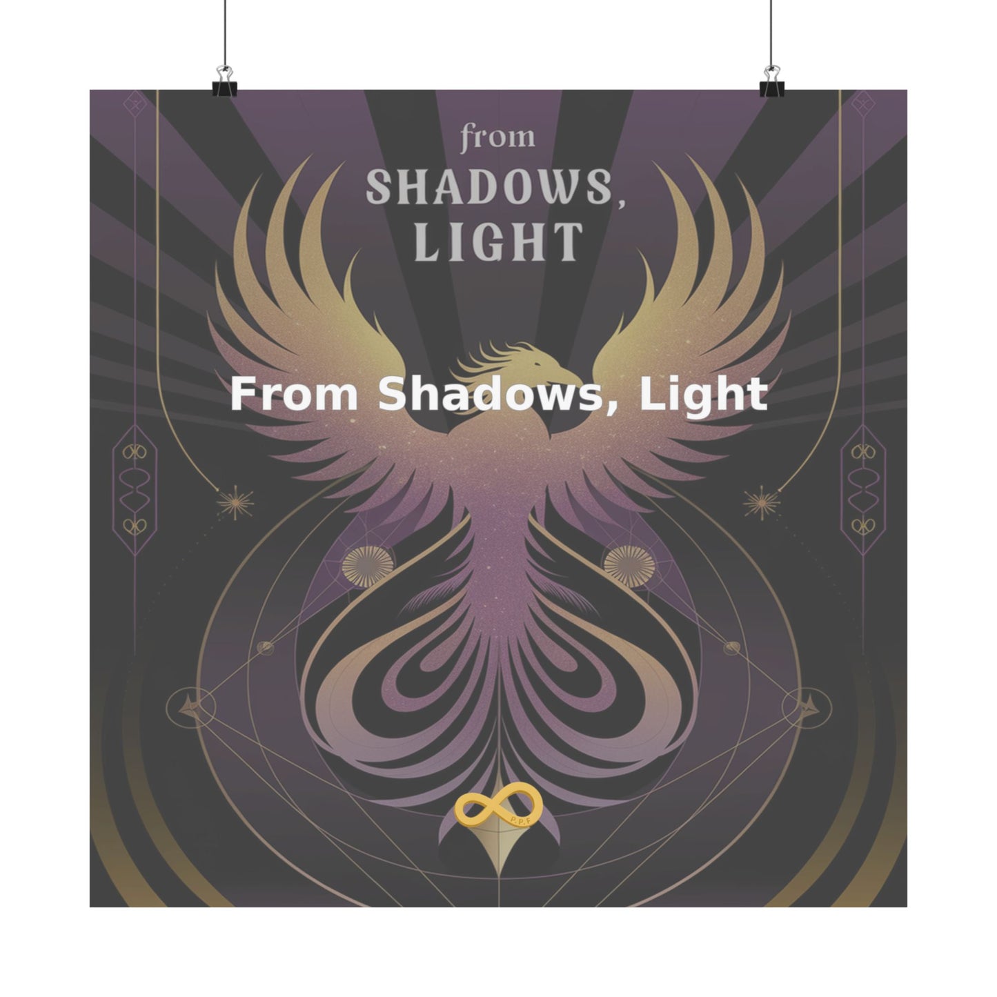 From Shadows, Light - Matte Vertical Posters
