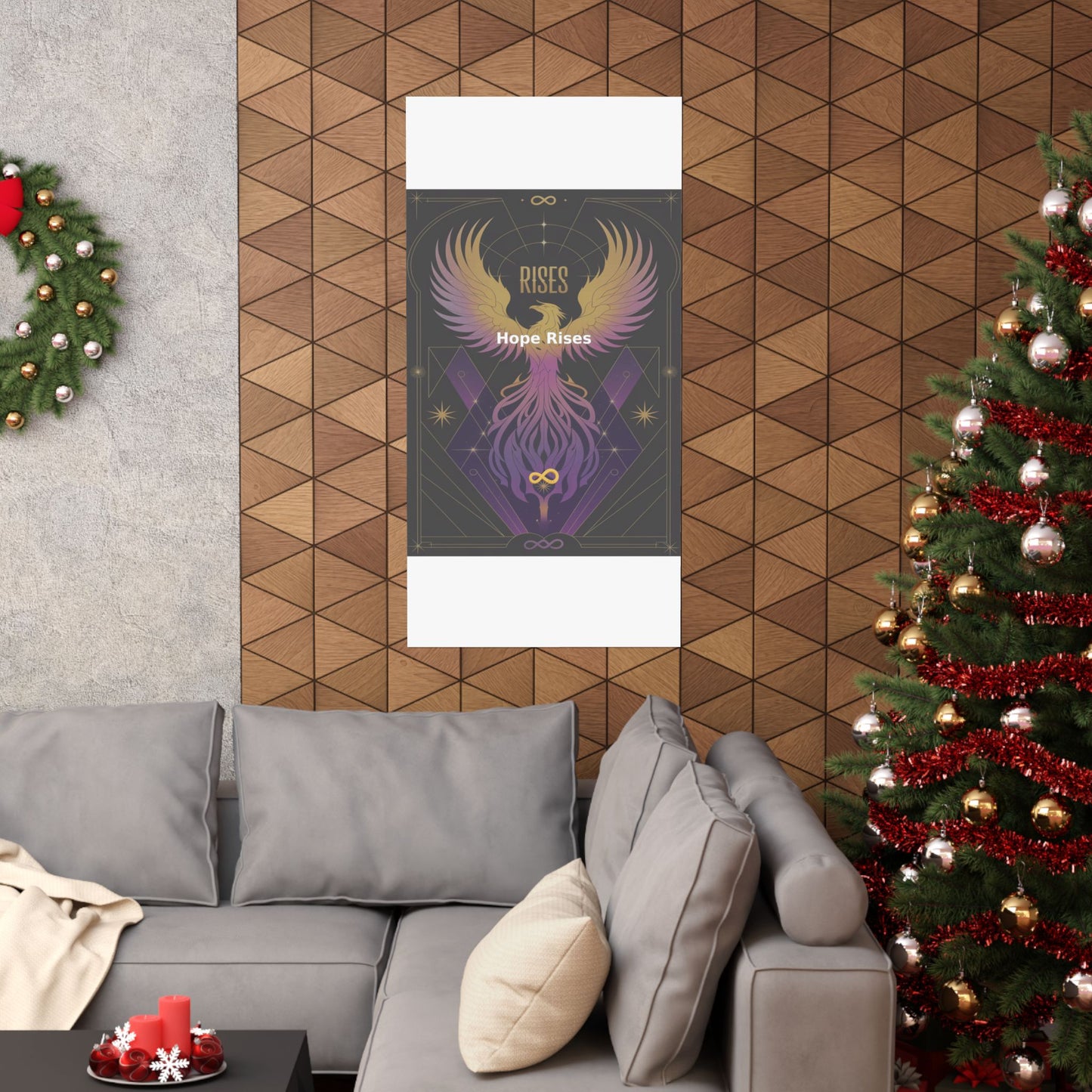 Hope Rises - Matte Vertical Posters