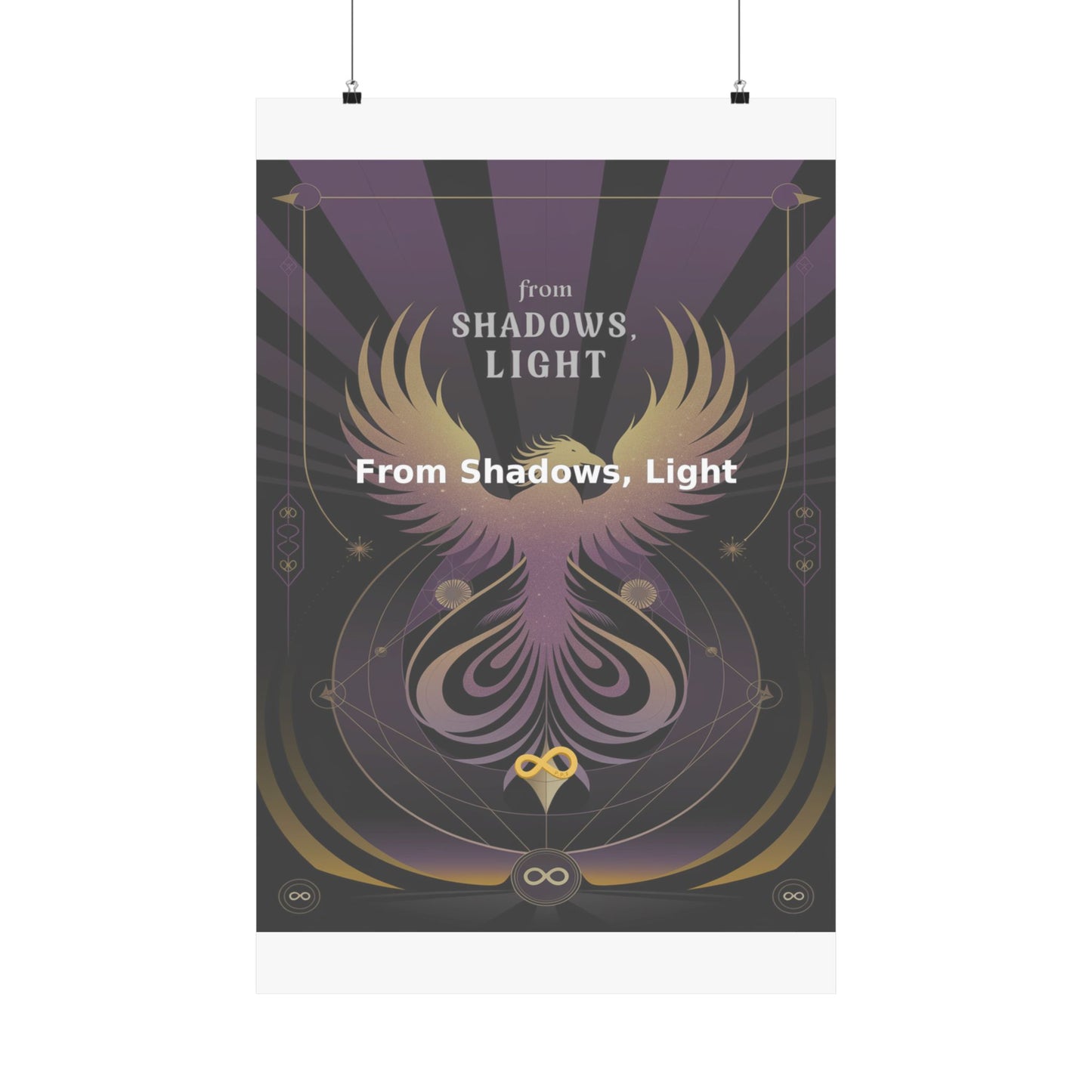 From Shadows, Light - Matte Vertical Posters