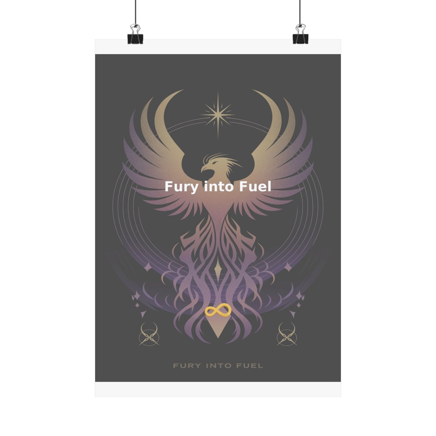 Fury into Fuel - Matte Vertical Posters