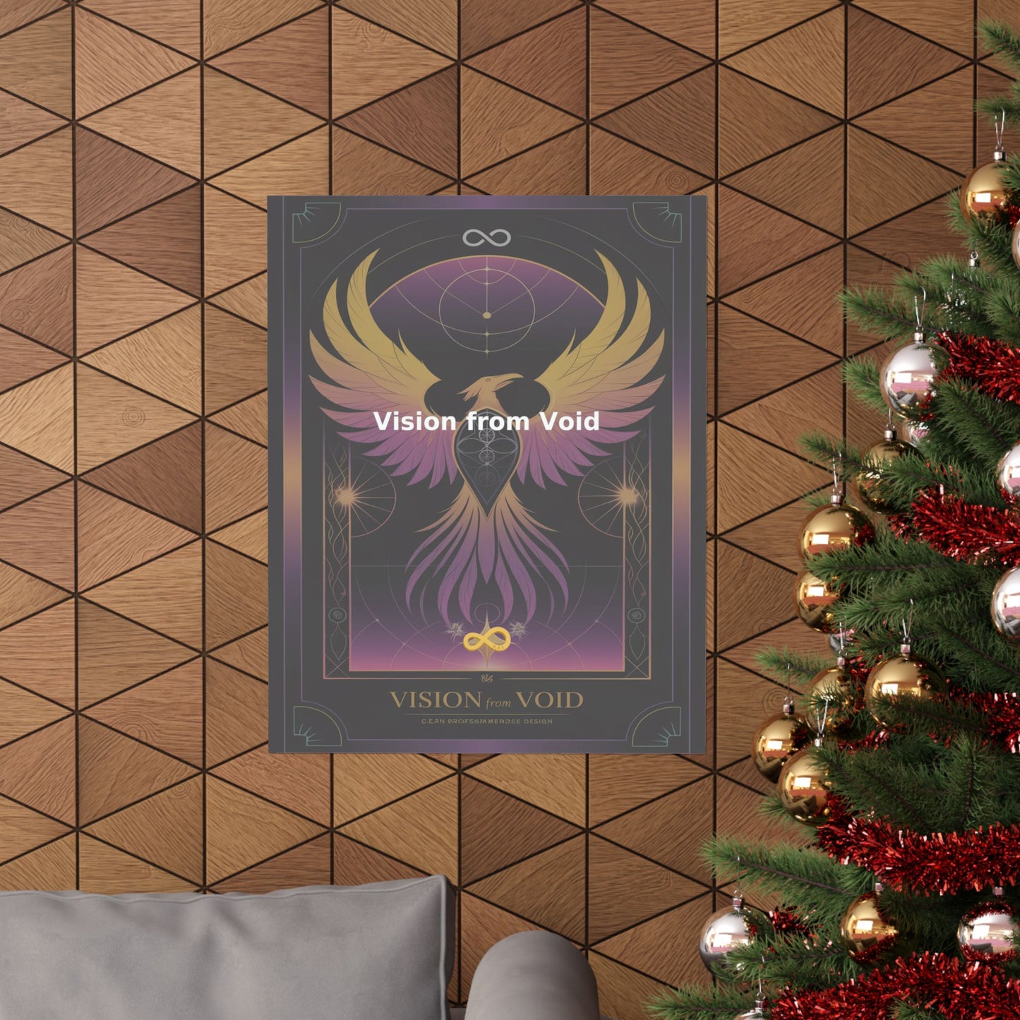 Vision from Void - Matte Vertical Posters