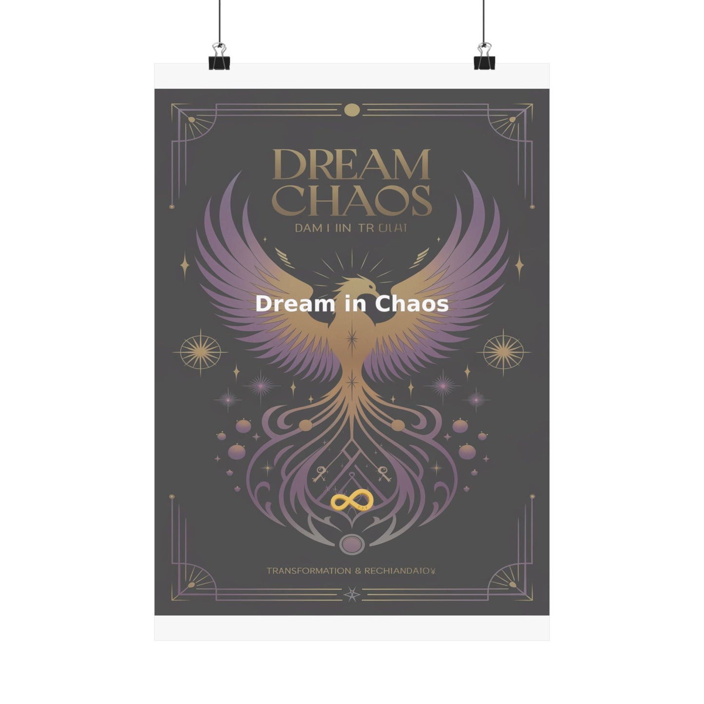 Dream in Chaos - Matte Vertical Posters
