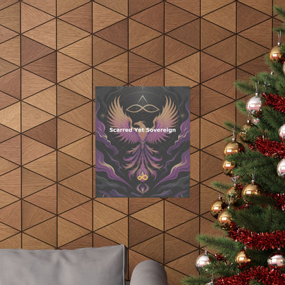 Scarred Yet Sovereign - Matte Vertical Posters