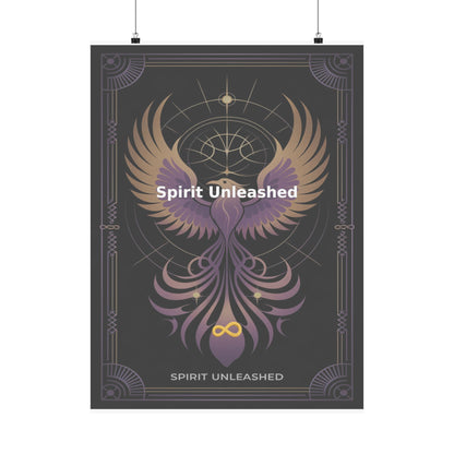 Spirit Unleashed - Matte Vertical Posters