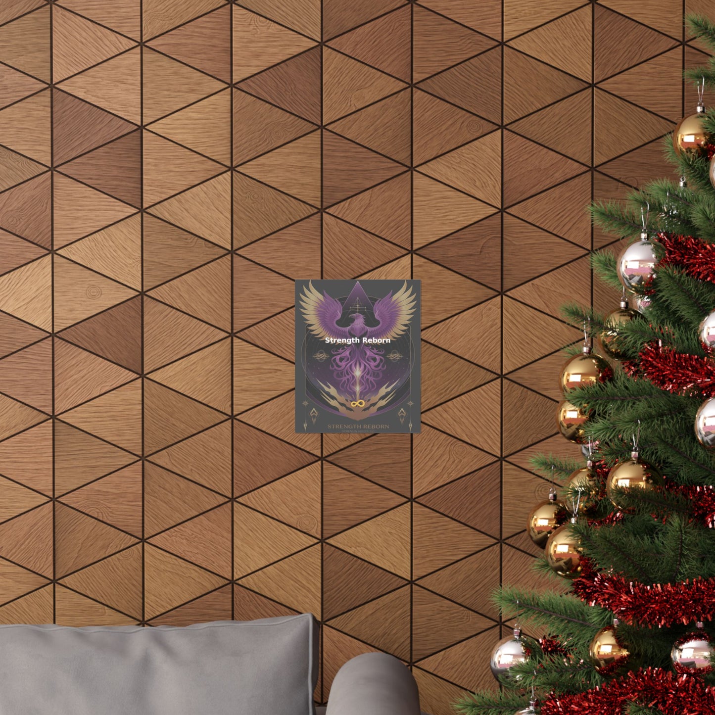 Strength Reborn - Matte Vertical Posters