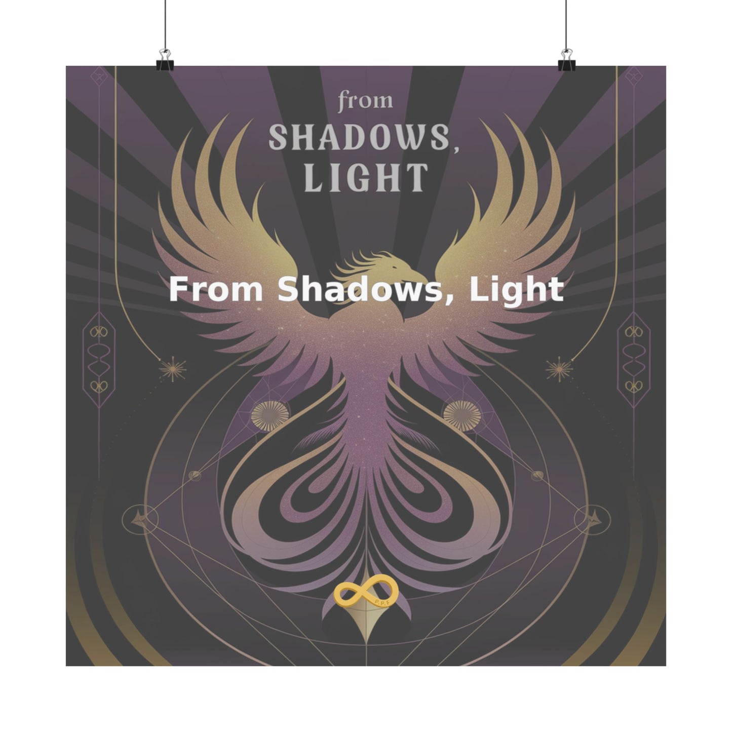 From Shadows, Light - Matte Vertical Posters