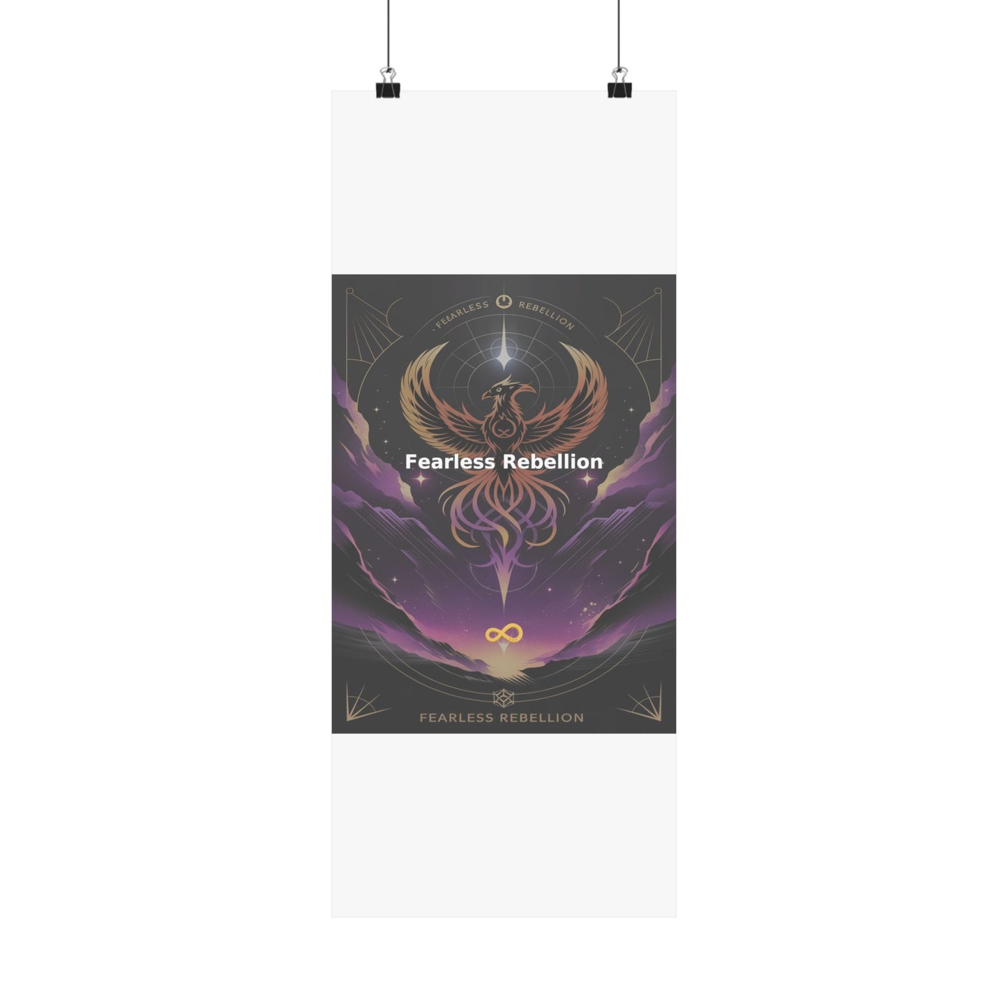 Fearless Rebellion - Matte Vertical Posters