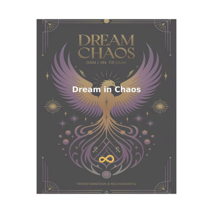 Dream in Chaos - Matte Vertical Posters