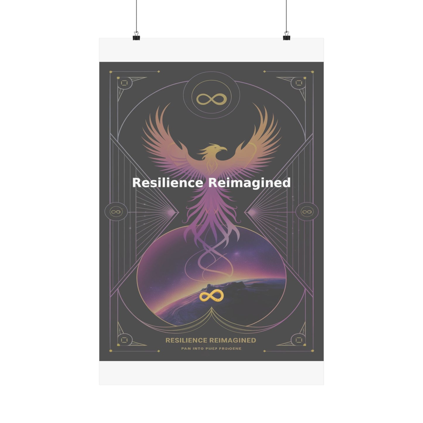 Resilience Reimagined - Matte Vertical Posters
