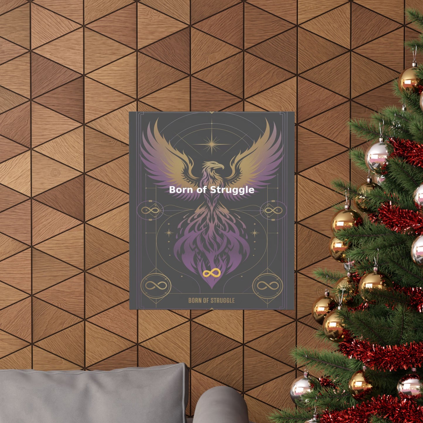 Born of Struggle - Matte Vertical Posters