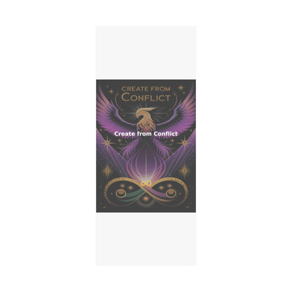 Create from Conflict - Matte Vertical Posters