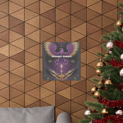 Strength Reborn - Matte Vertical Posters