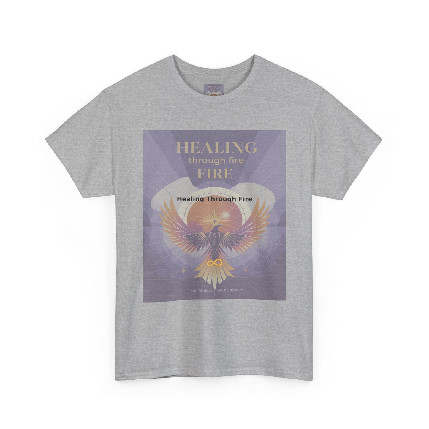 Healing Through Fire - Unisex Heavy Cotton Tee