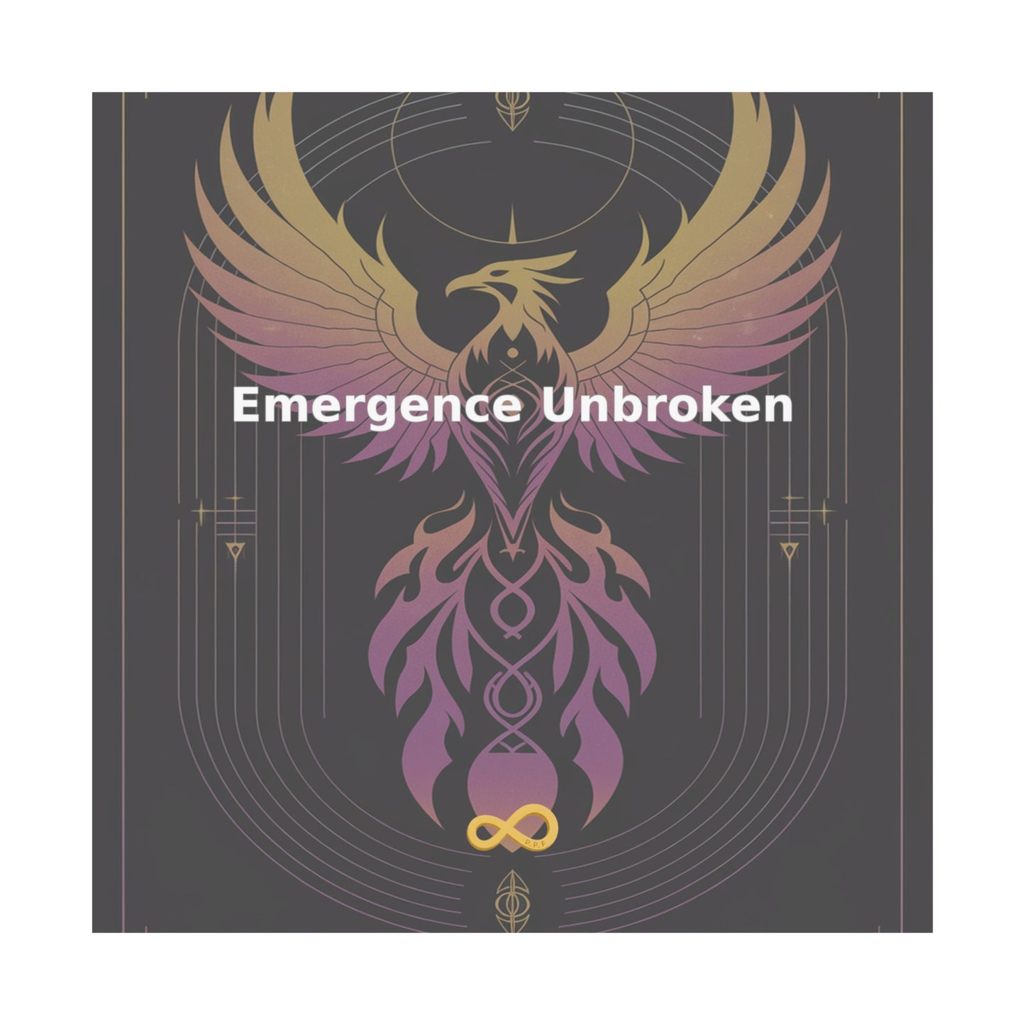 Emergence Unbroken - Matte Vertical Posters