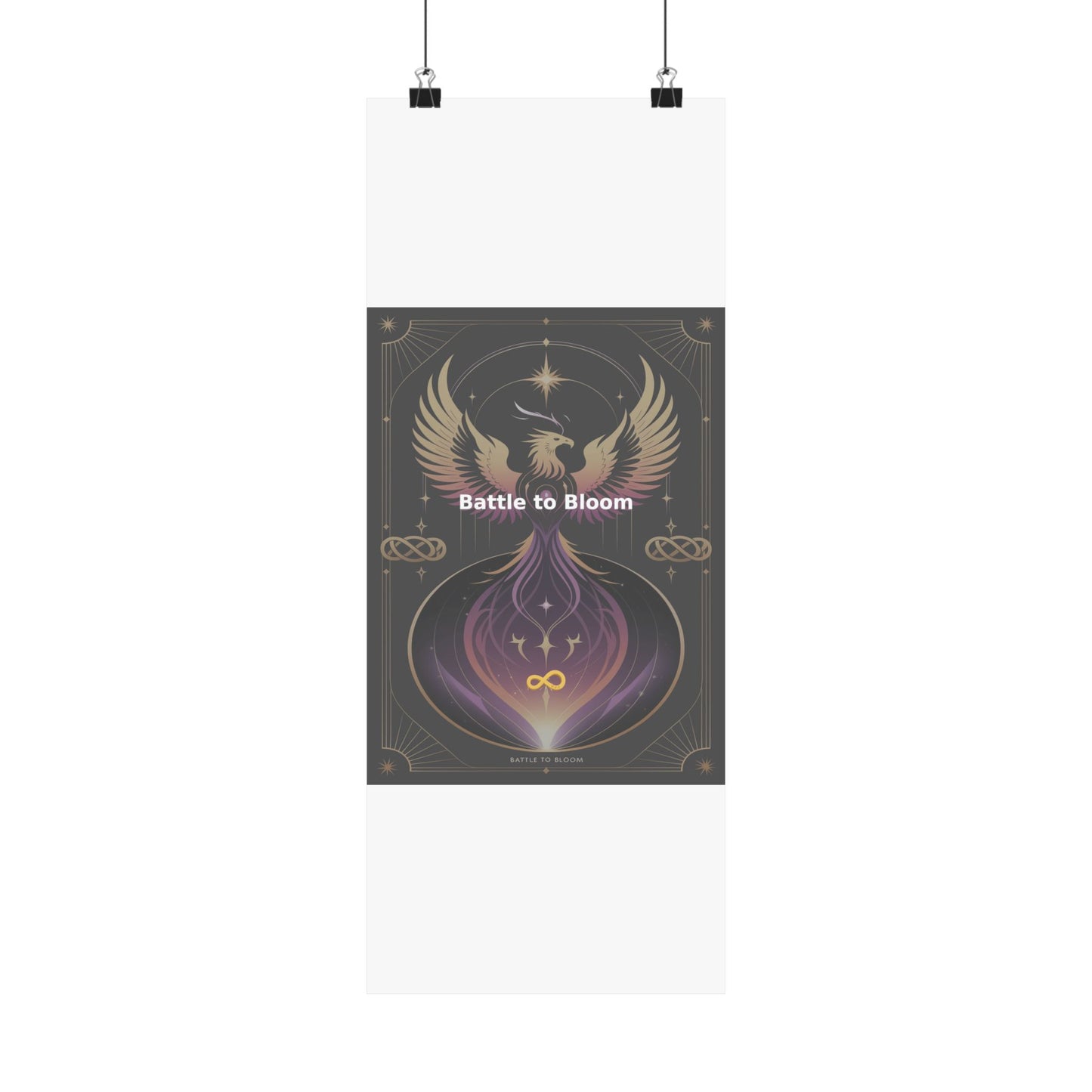 Battle to Bloom - Matte Vertical Posters