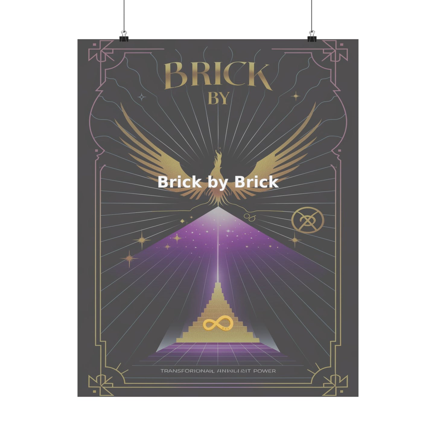 Brick by Brick - Matte Vertical Posters