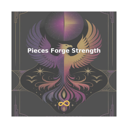 Pieces Forge Strength - Matte Vertical Posters