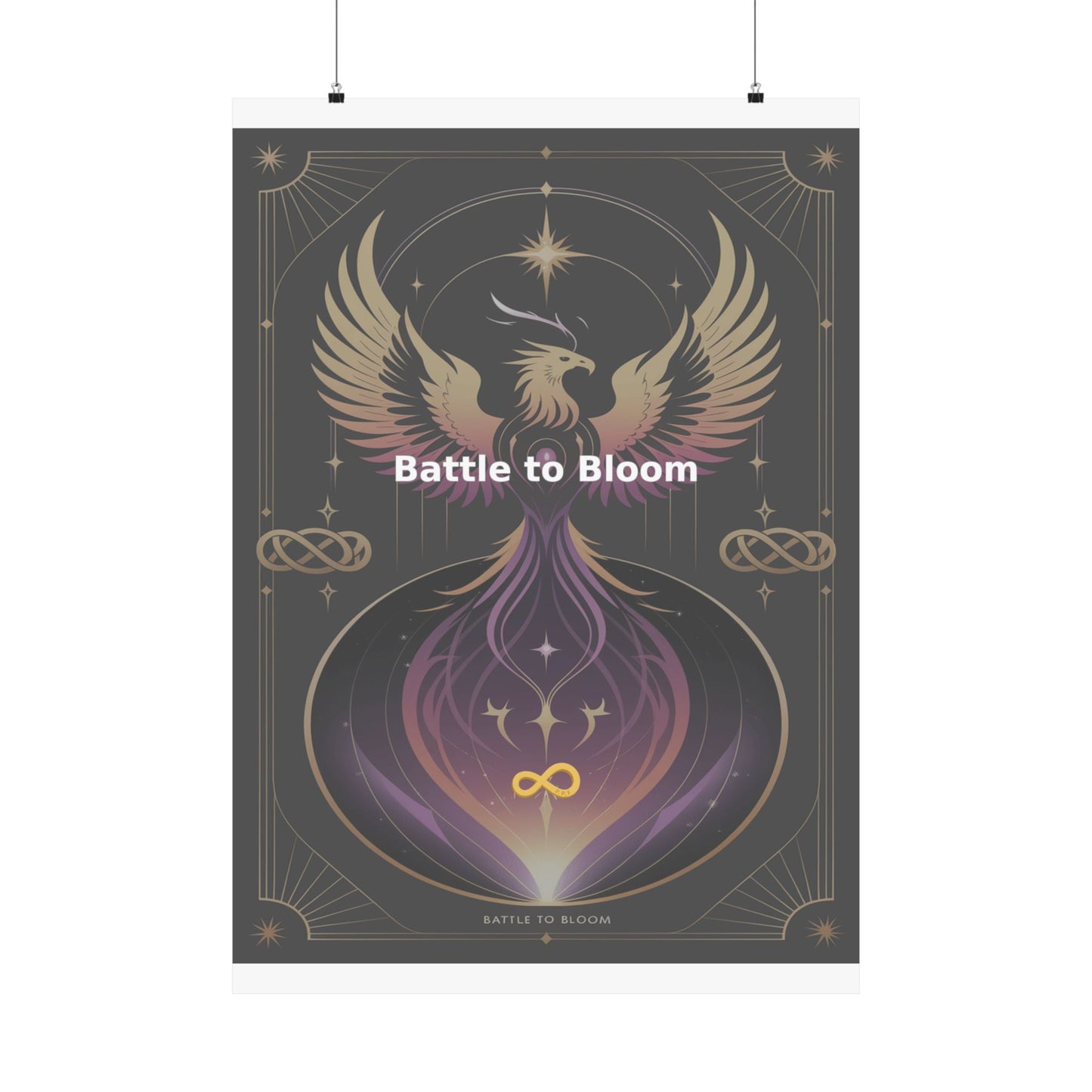 Battle to Bloom - Matte Vertical Posters