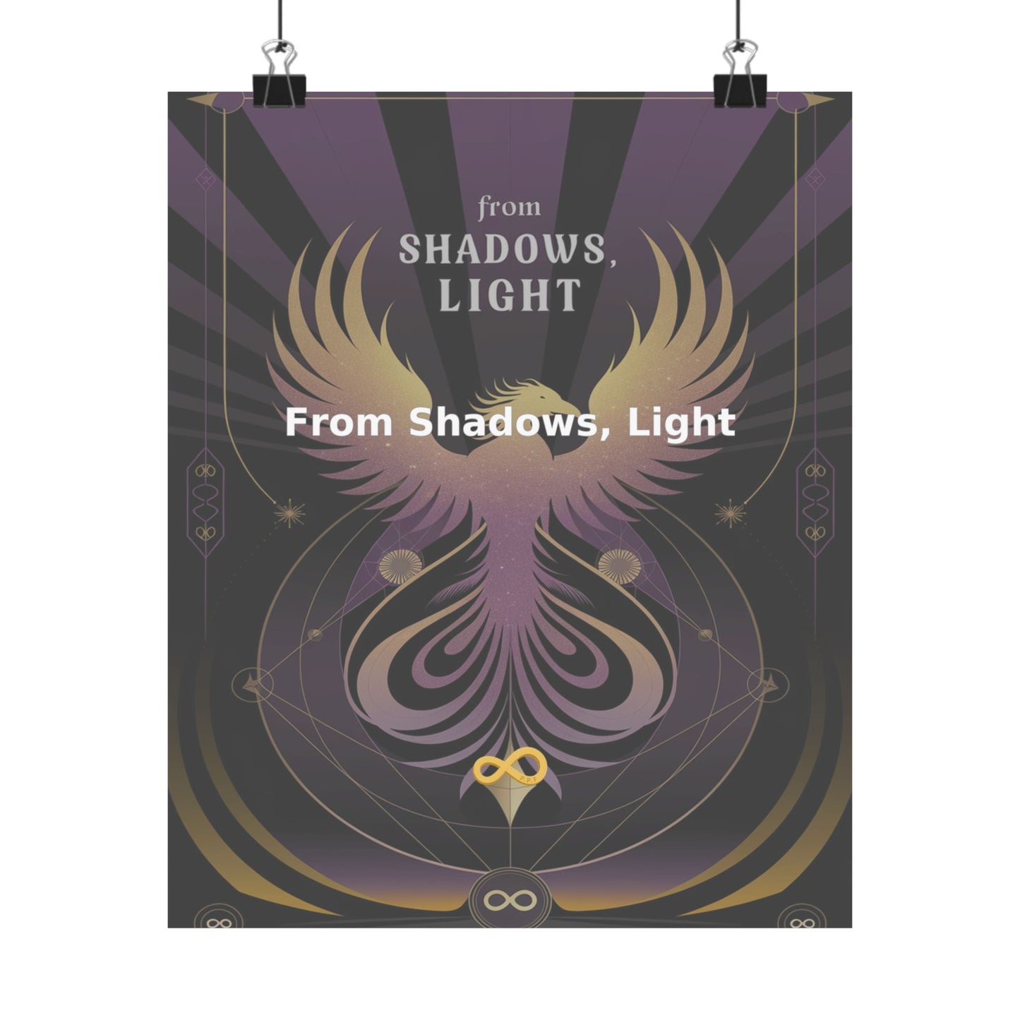 From Shadows, Light - Matte Vertical Posters
