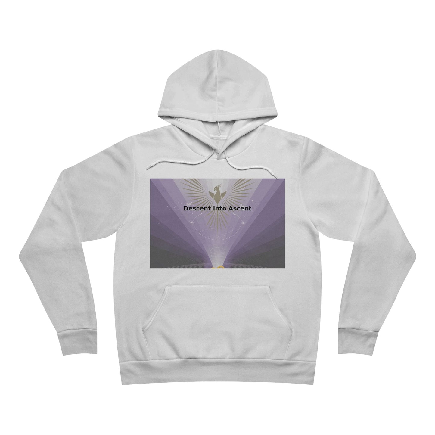 Descent into Ascent - Unisex Sponge Fleece Pullover Hoodie