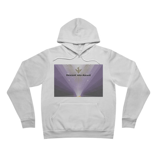 Descent into Ascent - Unisex Sponge Fleece Pullover Hoodie